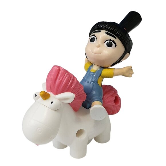 McDonald's Happy Meal Despicable Me 3 Agne's Rockin' Unicorn #6 - Picture 1 of 1